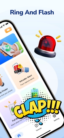 Don't Touch phone: Alerter iPhone screenshot