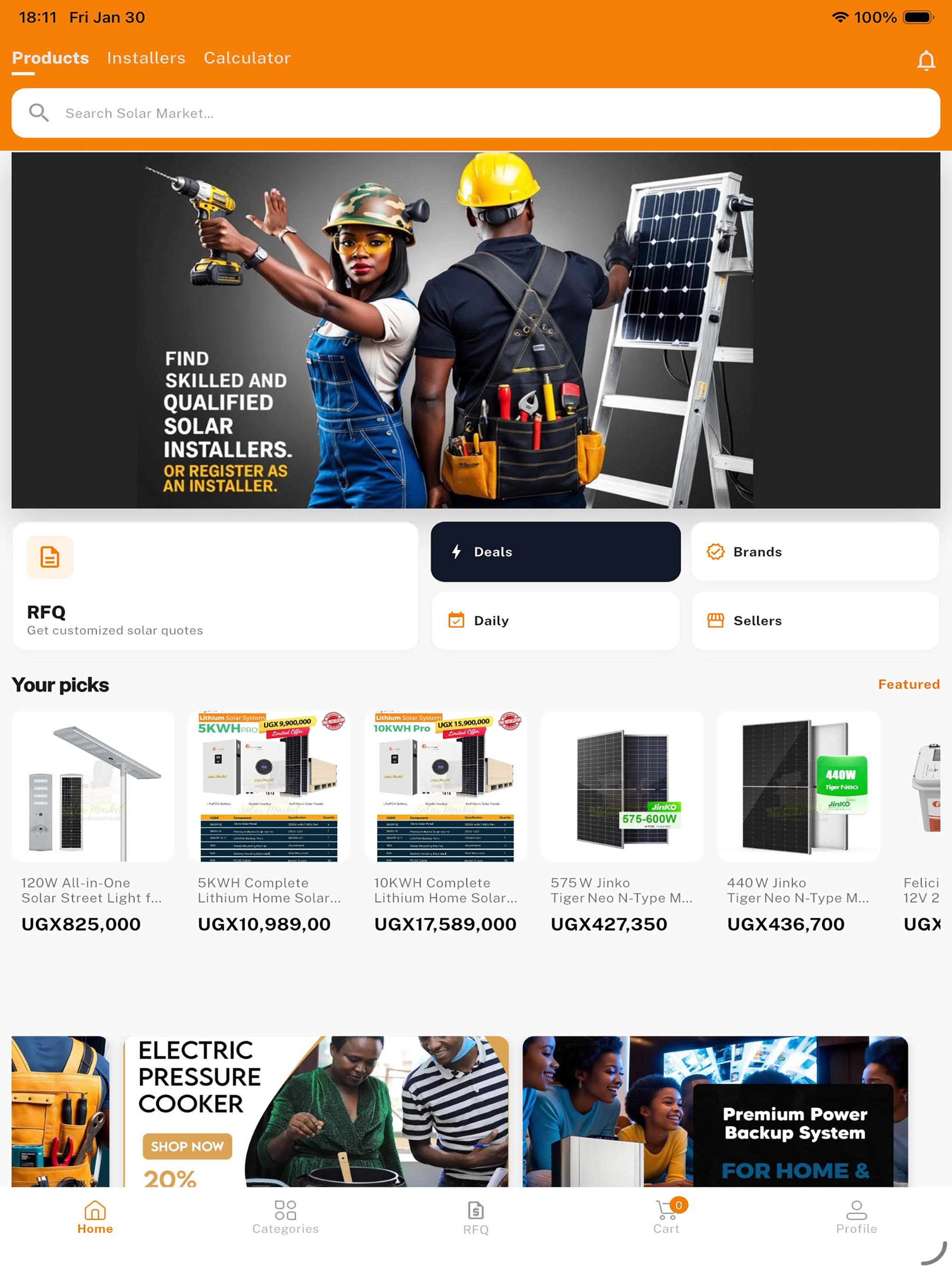Solar Market Uganda