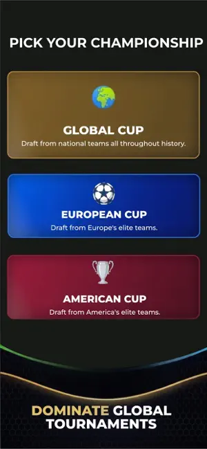 Draft XI: Soccer Legends Sim screenshot 4