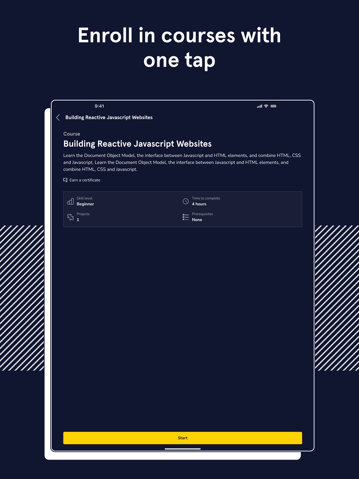 Codecademy Go ipad screenshot 2