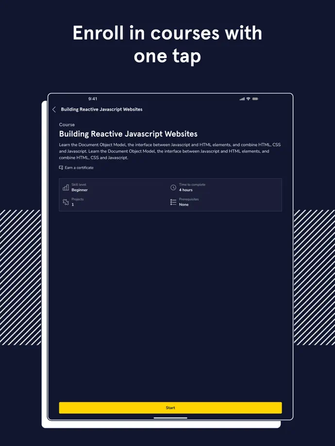 Codecademy Go iPad screenshot 2