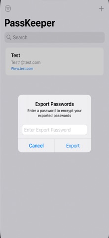 Pass Ease screenshot