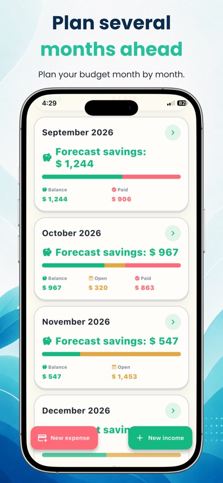 Spelio: Budget Planner & Goals screenshot 2