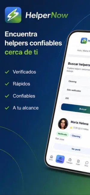 HelperNow screenshot 2