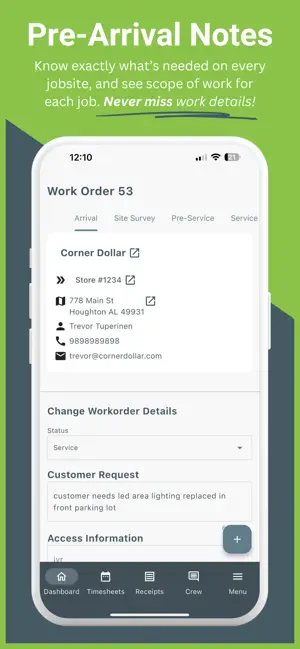 Lexul Field Service screenshot 1