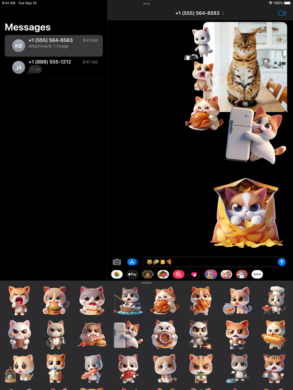 Screenshot #6 pour Chats affamés