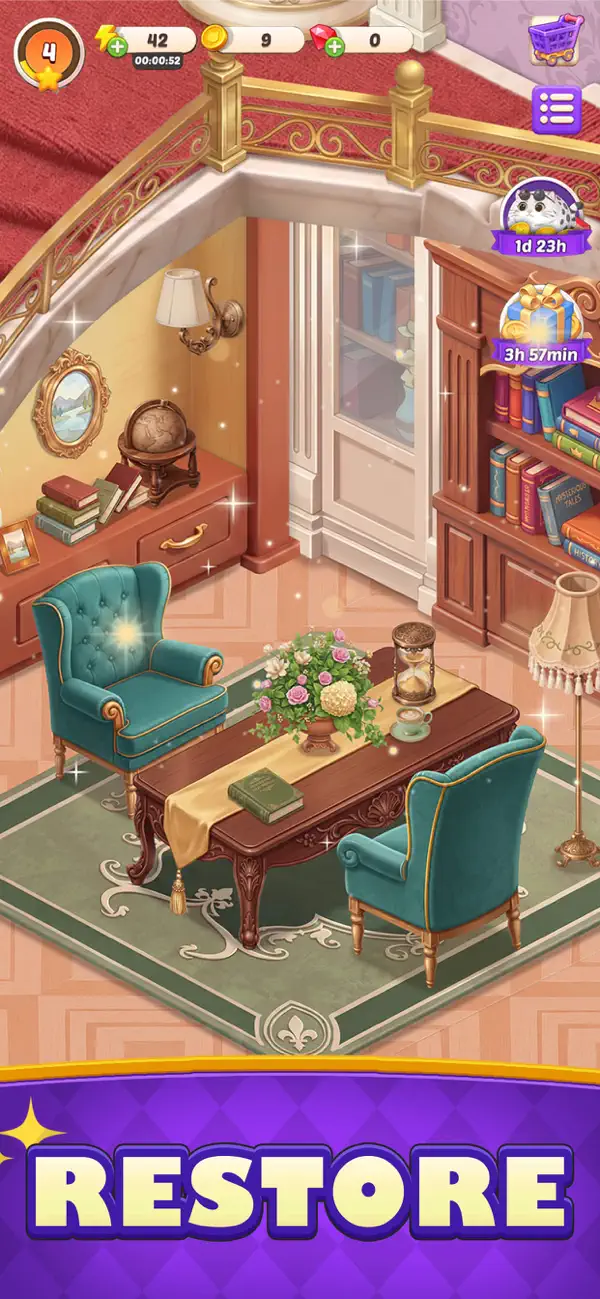 #3. Moonlit Town: Merge & Romance (iOS) De: FUNGO GLOBAL PTE. LTD.