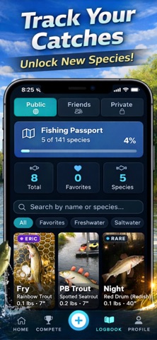 Snagged Fishing iPhone screenshot