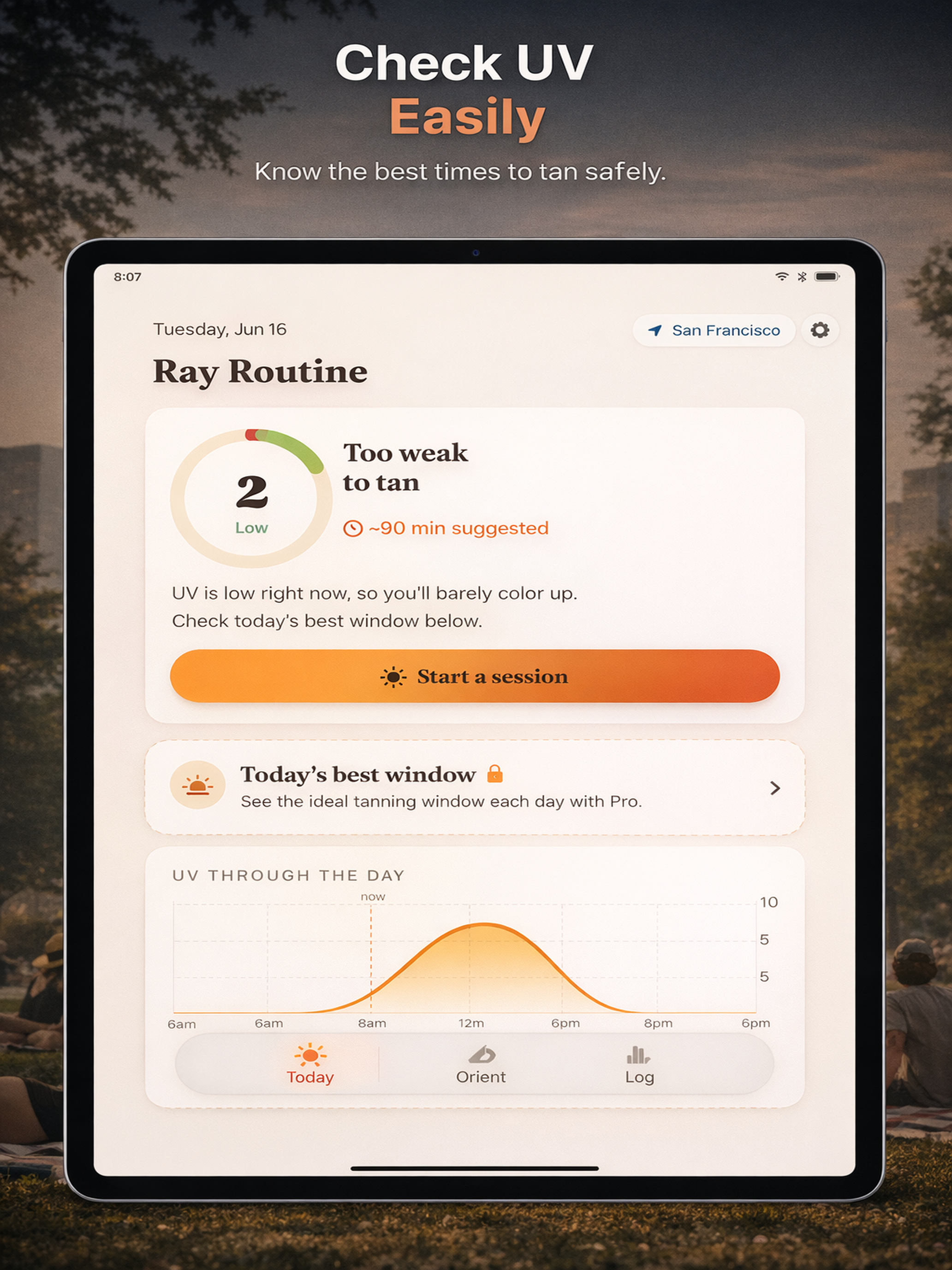 Ray Routine: Sun Tanning screenshot 4