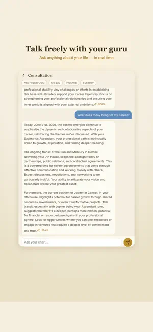 Pocket Guru: Astrology screenshot 4