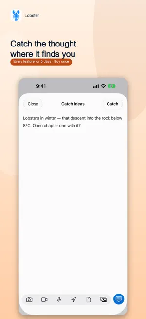 Lobster: Writing App screenshot 4