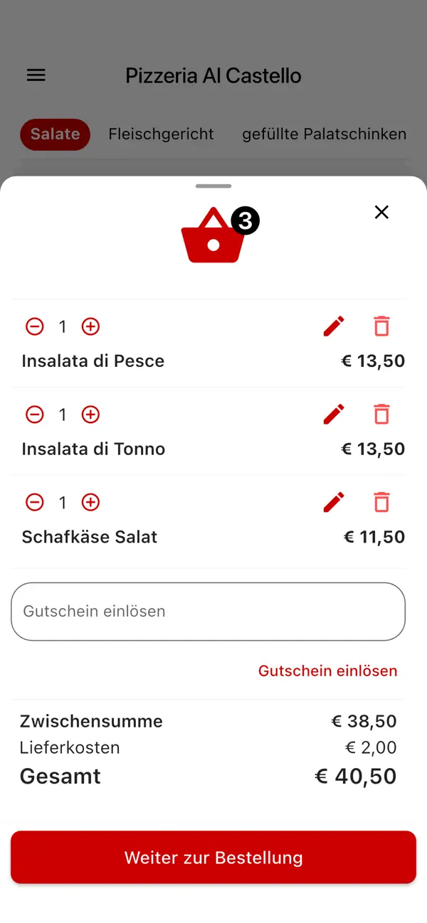 Screenshot #3 pour Pizzeria Al Castello