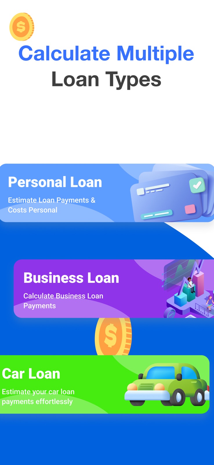 EMI Loan & Mortgage Calculator iphone screenshot 3