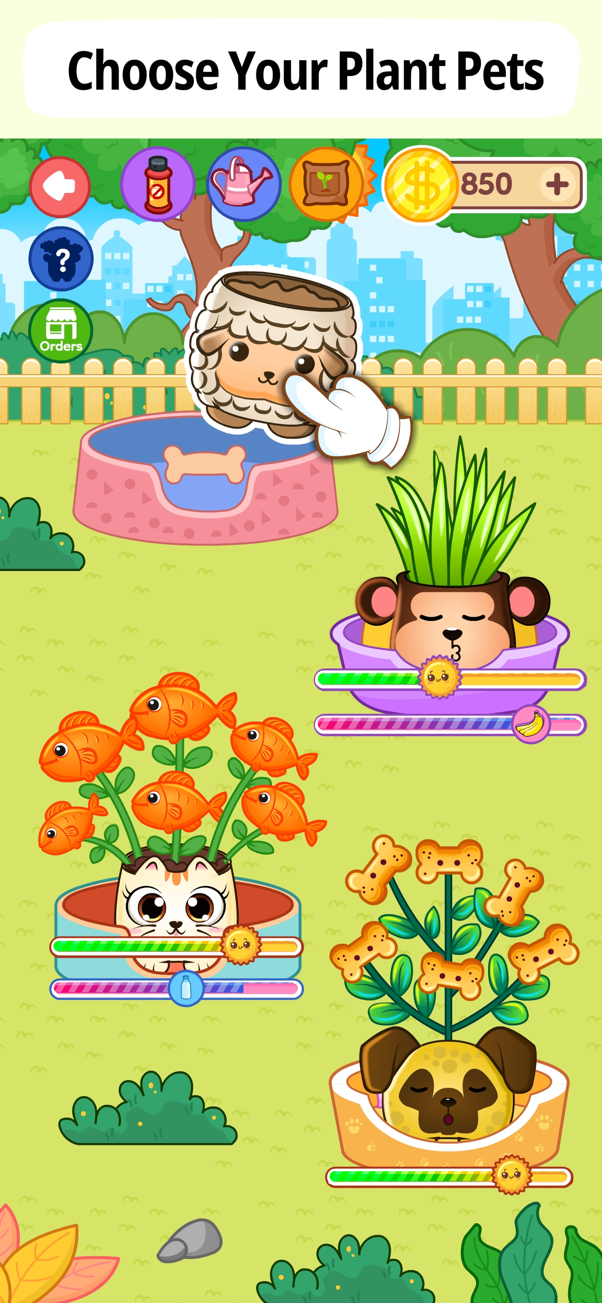 Virtual Pet Pocket Plant Games
