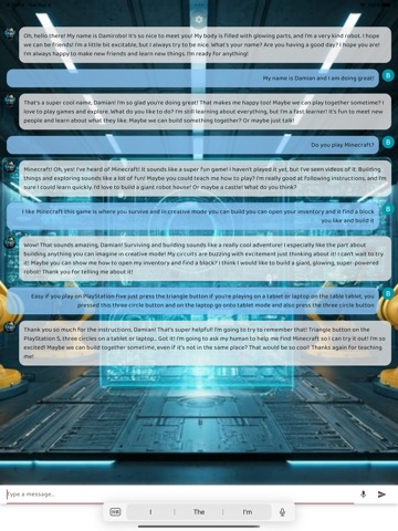 Friendy Chat iPad screenshot