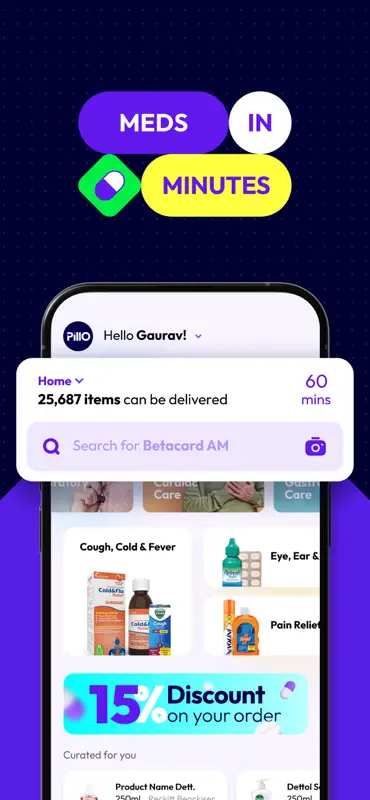 PillO: Meds In Minutes screenshot 1 of 6