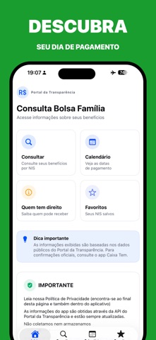 Consulta Bolsa Família 2026 iPhone screenshot 1