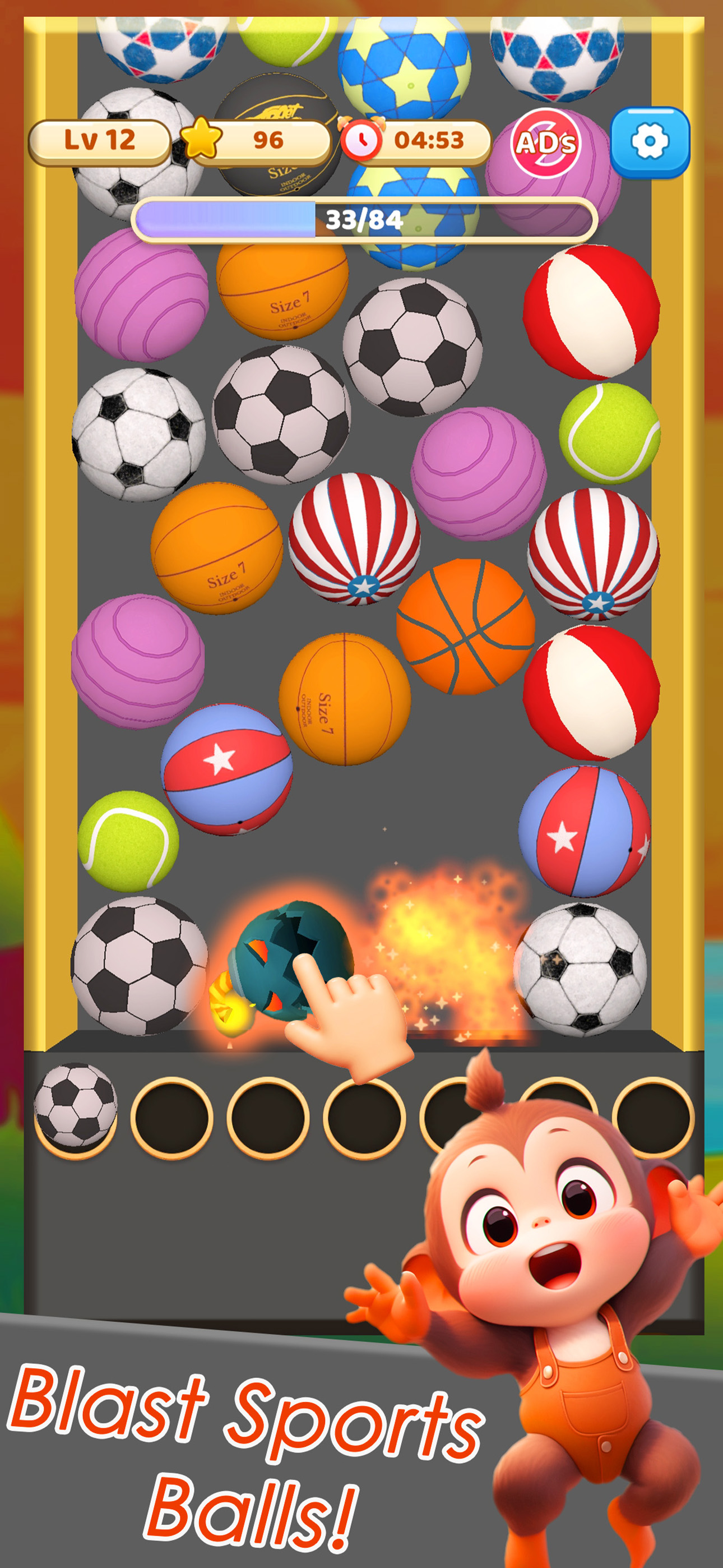 Falling Match -3D Tidy Master