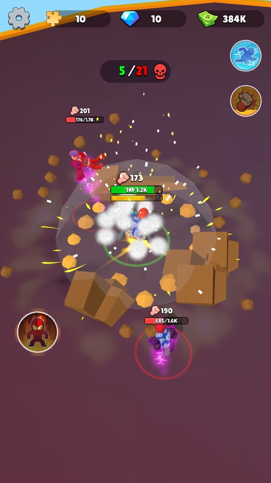 #5. Gym Super: Click Hero (iOS) 由: Ngo Hanh