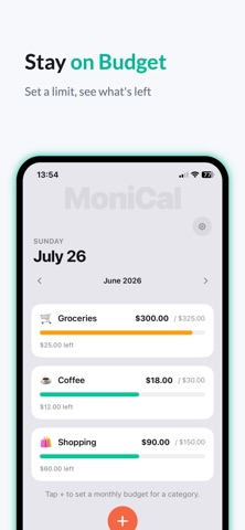 Subscriptions Tracker MoniCal Screenshot 4 of 8