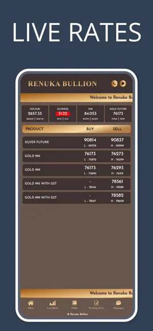 Renuka Bullion screenshot 1
