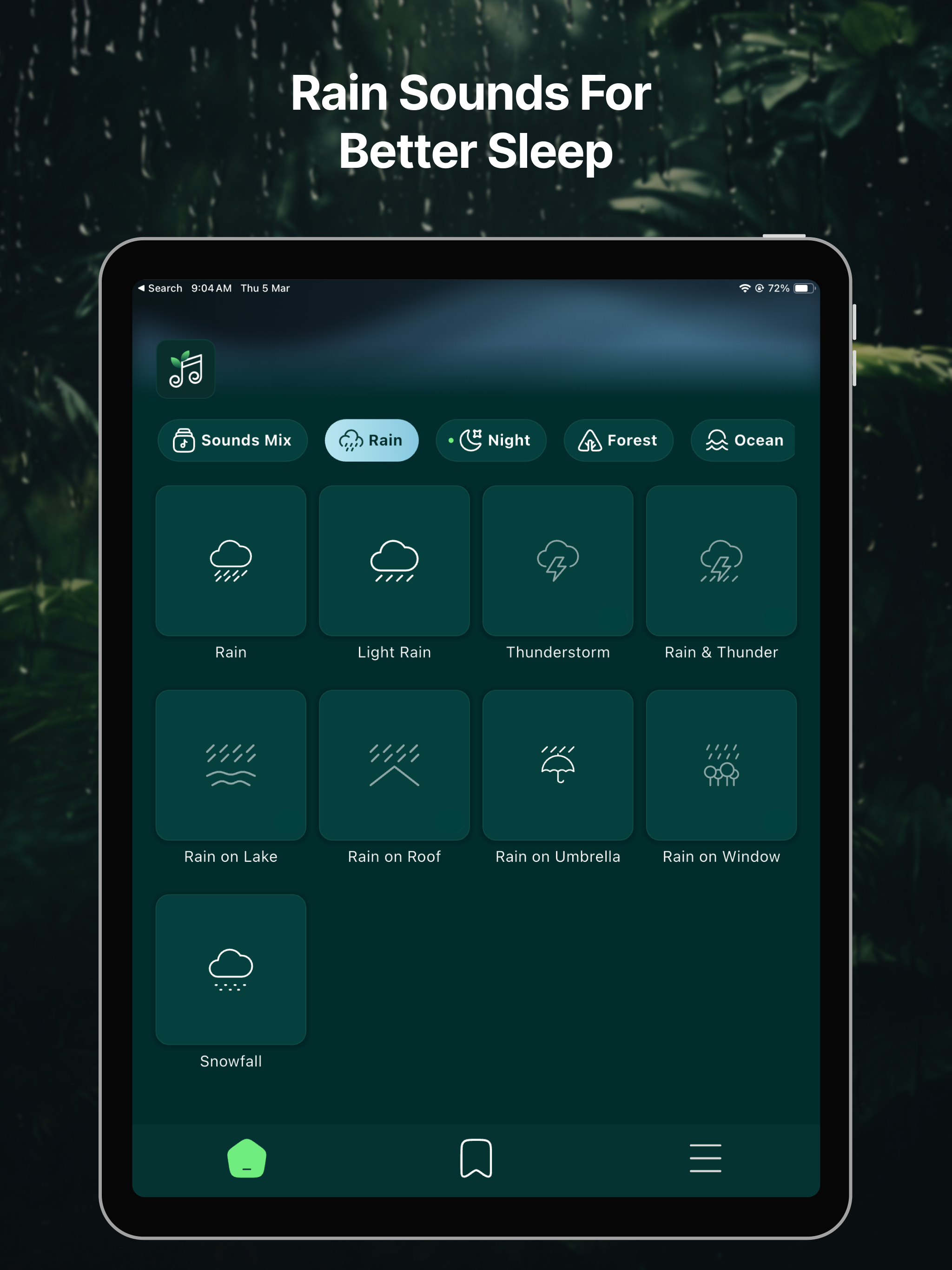 Sleep Sounds: Rainy Wave Noise screenshot 15