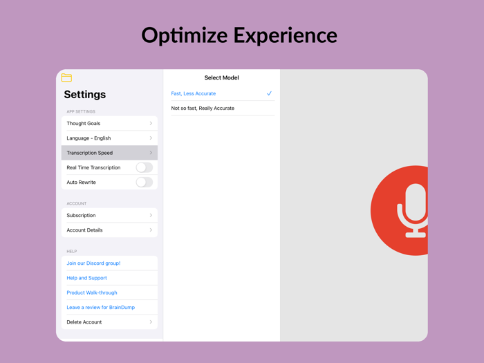 Brain Dump Voice to Markdown