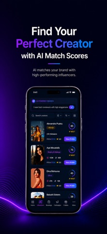 Nexpro: Influencer AI Platform Screenshot 2 of 7