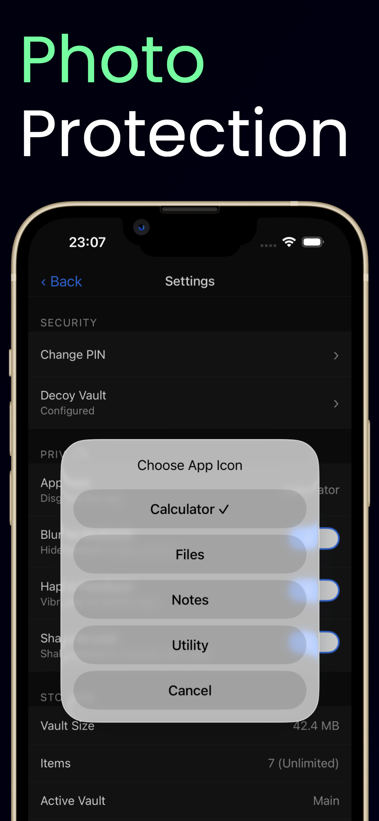 Calc+ Secure Photo Vault