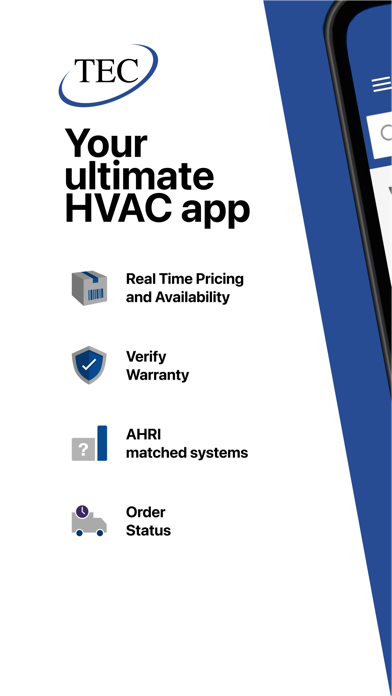 TEC Excelsior HVAC Pro+ Screenshot