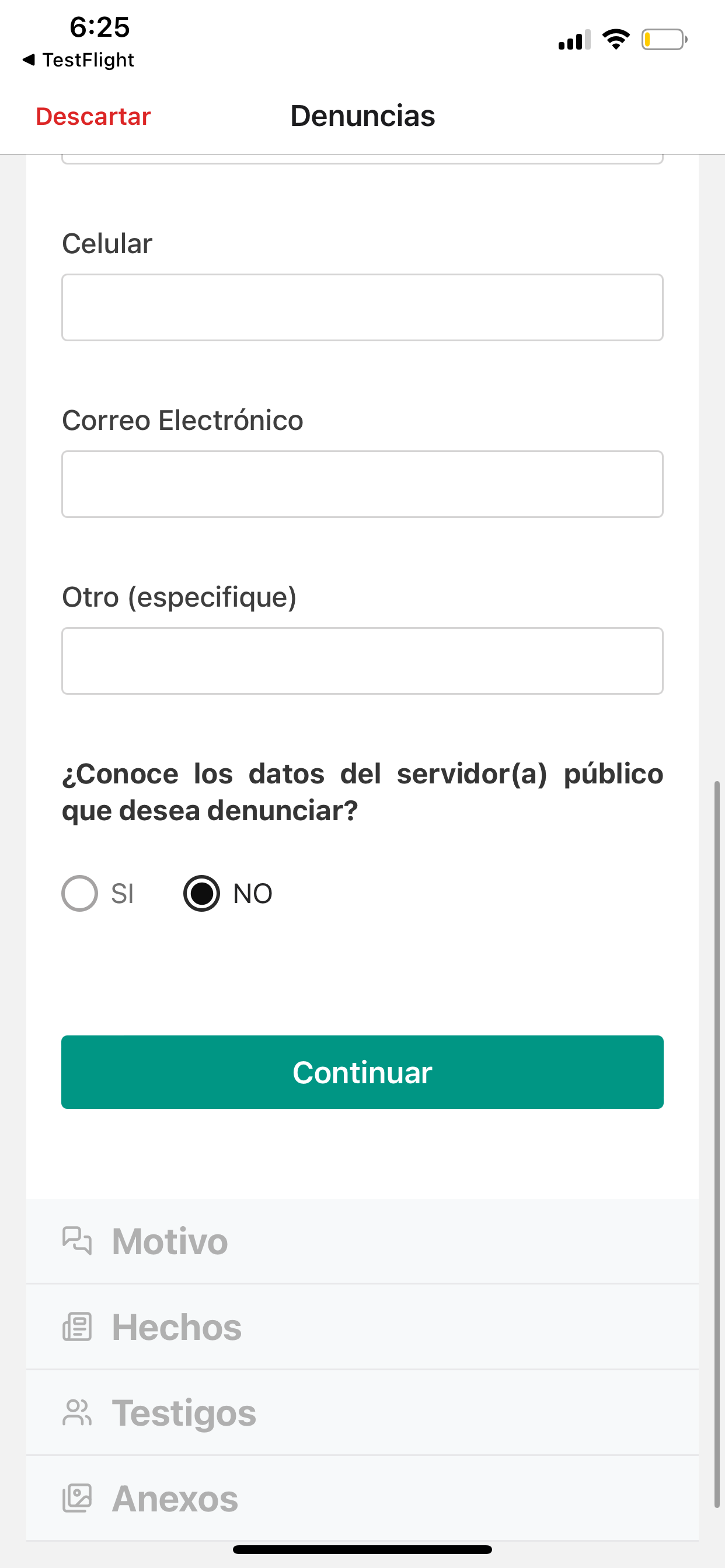 Denuncia Chiapas screenshot 5