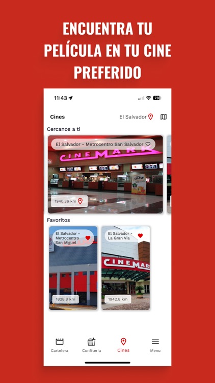 Cinemark Centroamérica screenshot-5