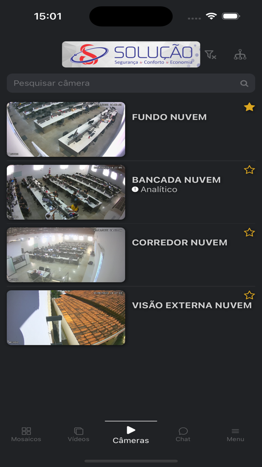 #1. Solução Câmeras (iOS) 由: Pedro Jr Lima de Souza