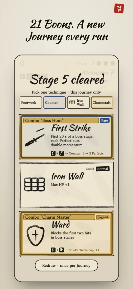 Ink Parry: Seonbi Swordsman screenshot 5