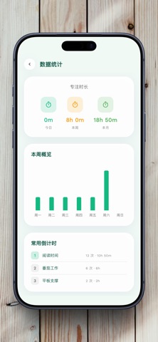 专注计时 - 语音倒计时提醒 screenshot