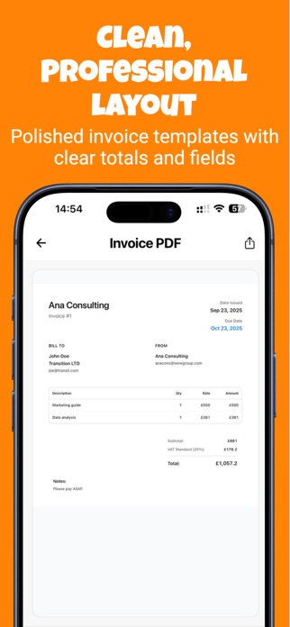 Invoice Maker: Quote Buddy Screenshot 2 of 5
