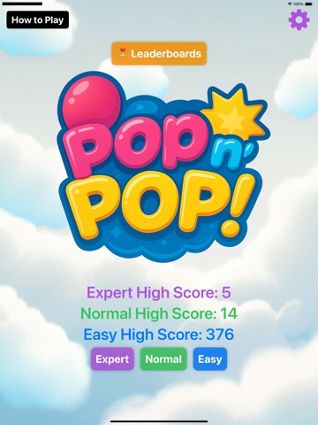 Pop n' POP! iPad screenshot