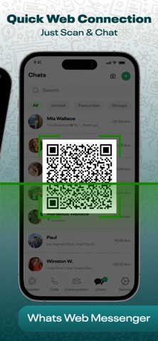 Whats Web: Chat Access iPhone screenshot