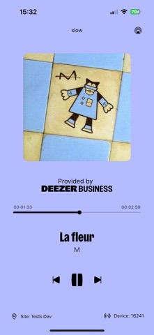 Deezer Business screenshot