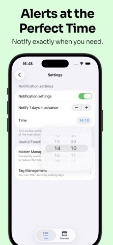 Expiration Tracking KigenTimer Screenshot 2 of 5