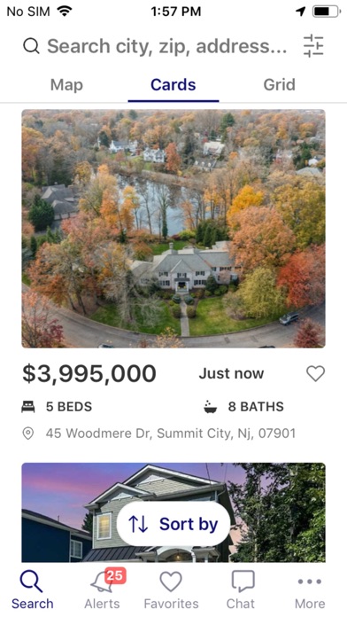 NJ Luxury Real Estate Group Screenshot