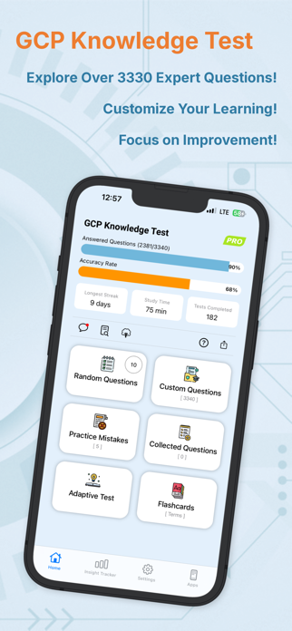 GCP Knowledge Test Screenshot 1 of 6