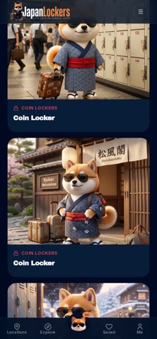 Japan Lockers - Coin Lockers iPhone screenshot