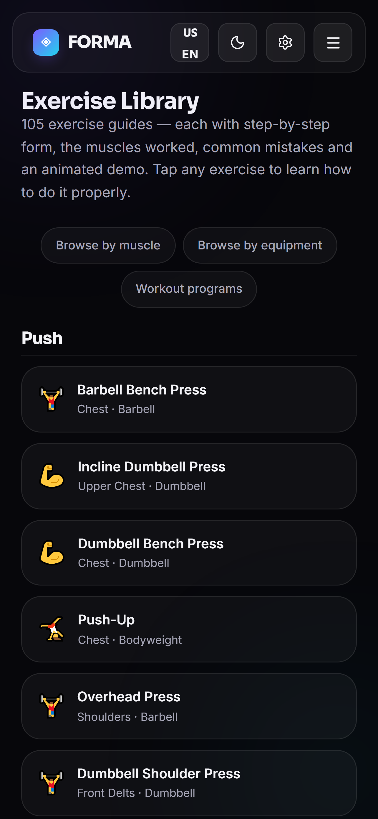FORMA: AI Fitness & Workouts screenshot 3