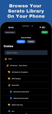 CrateLink iPhone screenshot