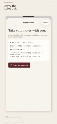 Liltmark Audio Notes screenshot 5