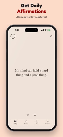 Daily Affirmations: Positive Screenshot 2 of 6