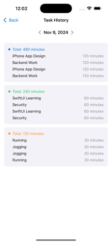 TimeBoxing_ToDo Screenshot 8 of 8