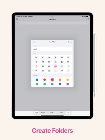 SaveLinks iPad screenshot