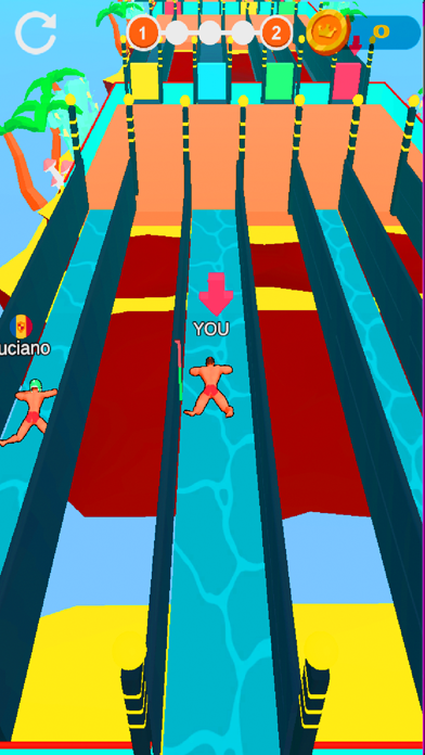 Screenshot 2 of Challenge Athletics Race 3d App